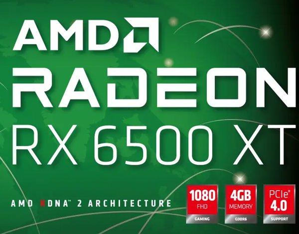 Powercolor AXRX 6500XT 4GBD6-DH