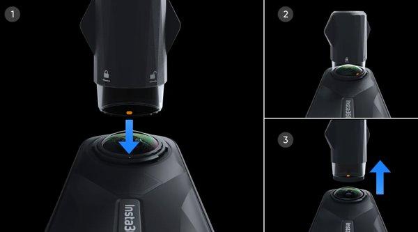 Insta360 X5 Replacement Lens Kit (2x)