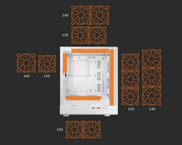 Cougar AIRFACE PURE RGB White kućište