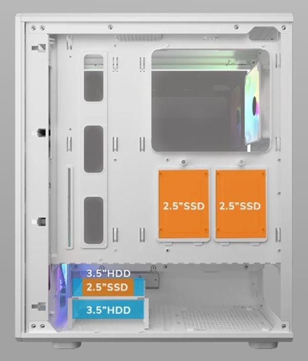 Cougar AIRFACE PURE RGB White kućište