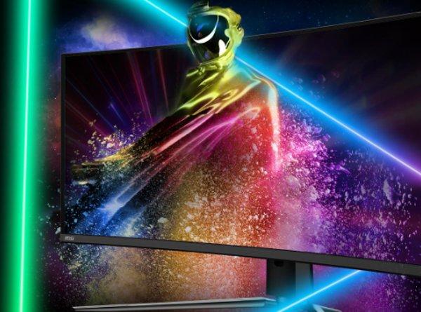 MSI MAG 341CQP QD-OLED monitor