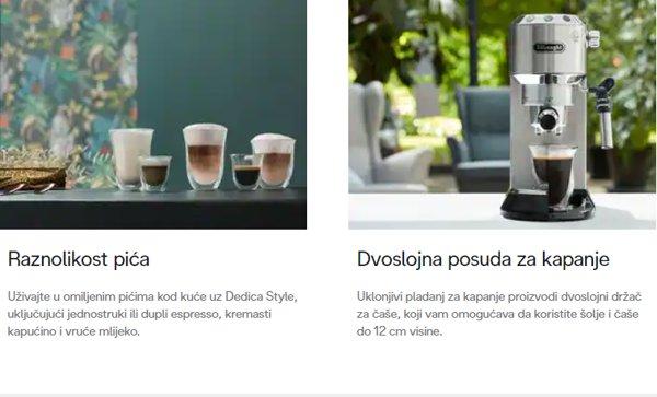 Delonghi Dedica Style (Crvena)