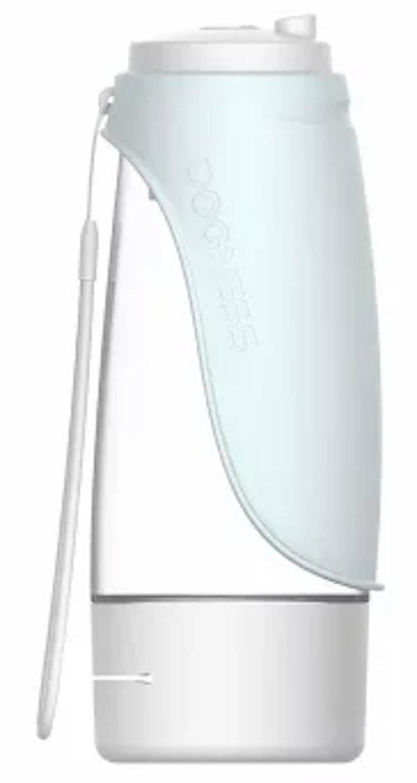 Dogness 2-in-1 Pet Water Bottle 438ml (Blue)