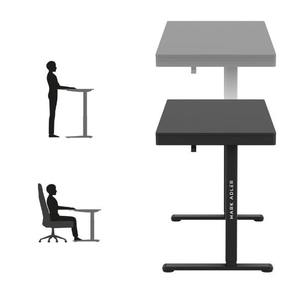 MarkAdler Leader 8.2 Black standing desk
