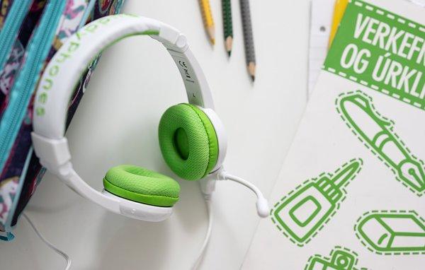 BuddyPhones School plus (zelena)