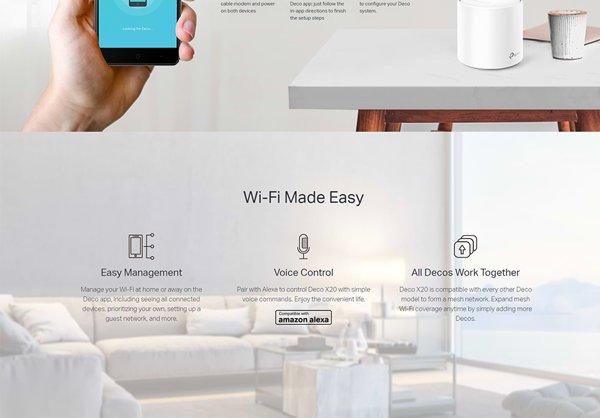 TP LINK DECO X20(3-PACK)