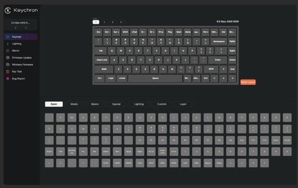 Keychron K3 Max Black tastatura (K3M-A3)