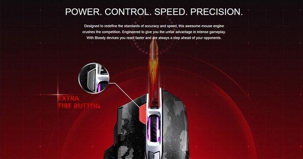 A4Tech J95s Stone Black RGB