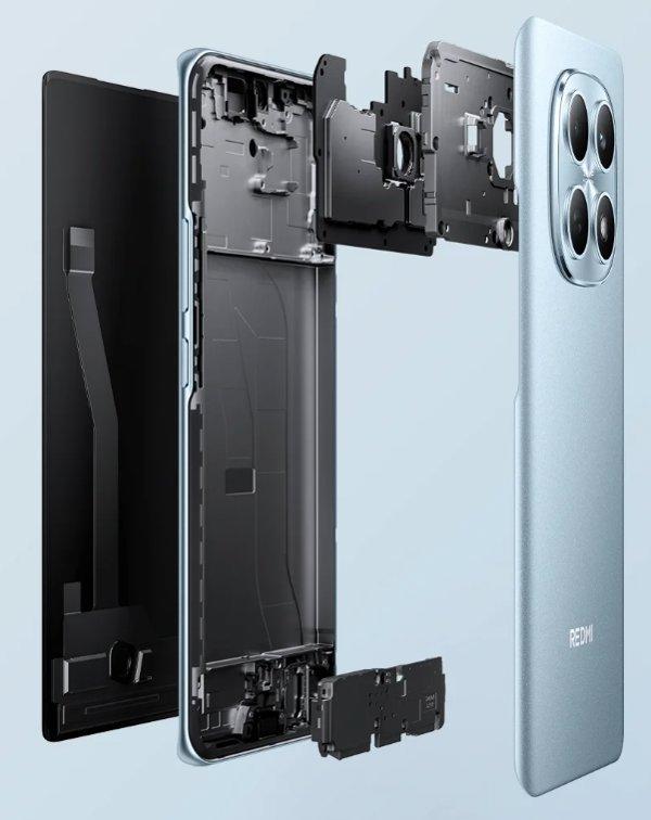 Xiaomi Redmi Note 15 8GB&nbsp;256GB Black smartphone