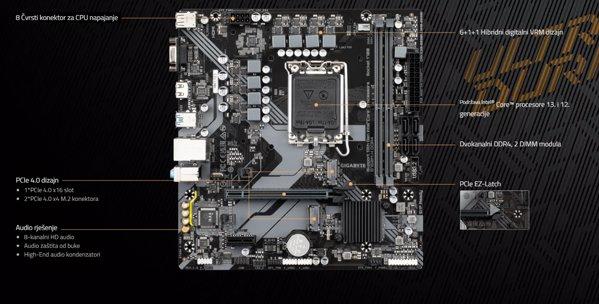 Gigabyte B760M H DDR4 (rev. 1.0)