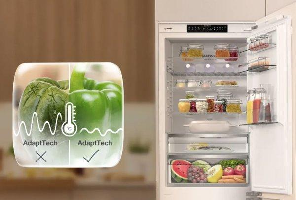 Gorenje NRKI619D61WFE ugradni kombinovani frižider