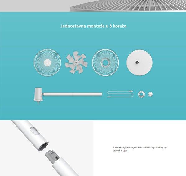 Xiaomi Mi Smart Standing Fan 2 (EU)