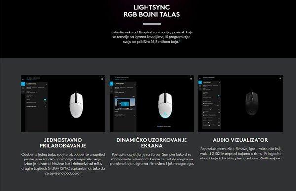 Logitech G102 Lightsync