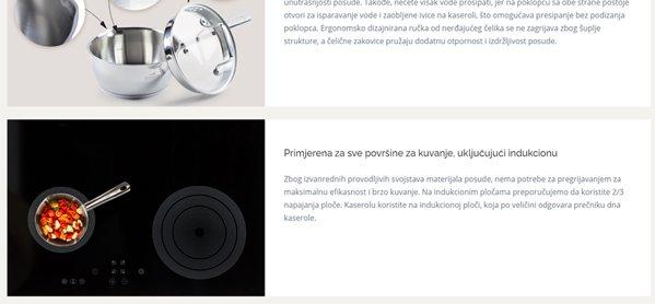 RosMarino Kaserola Pour&Cook II 16x8