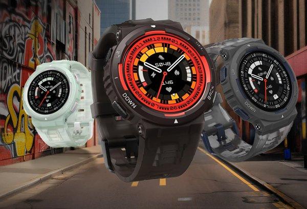 Amazfit Active Edge (Midnight Pulse) smartwatch