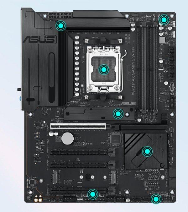 Asus X870 MAX GAMING WIFI7 matična ploča