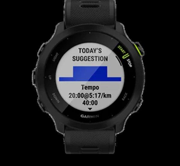 Garmin Forerunner 55 Black smartwatch