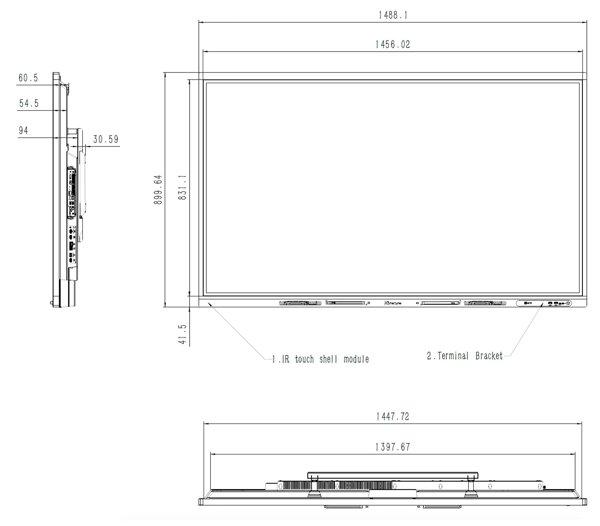 Hisense GoBoard 65MR6DE-E interaktivna tabla