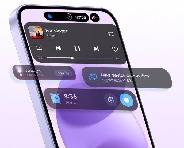 Xiaomi Redmi Note 17 5G 6GB 128GB Celestial Purple smartphone