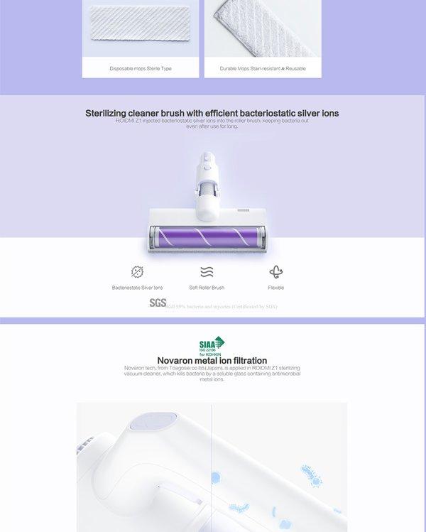 Xiaomi Roidmi Cordless Vacuum Cleaner Z1