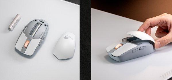 ASUS ROG Strix Impact III Wireless (White) miš