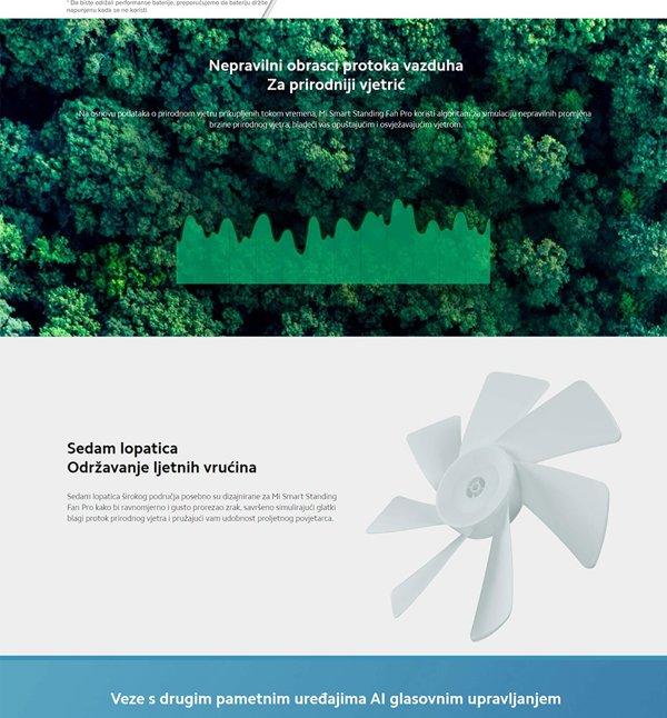 Xiaomi Mi Smart Standing Fan Pro