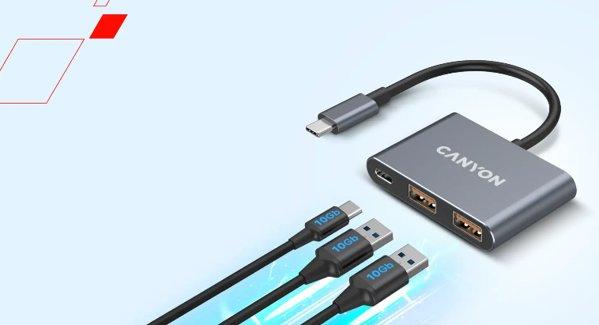 Canyon DS-3 USB-C hub