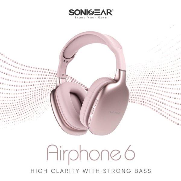 SONICGEAR AIRPHONE 6 Obsidian