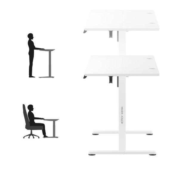 Mark Adler Leader 7.0 White standing desk