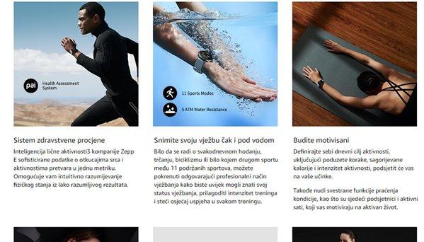 Amazfit Zepp E (square) smartwatch