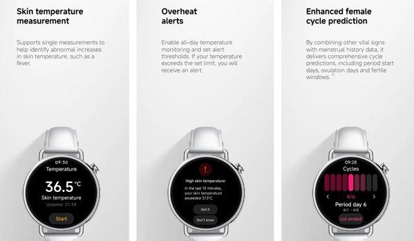 XIAOMI Watch S4 41mm White smartwatch