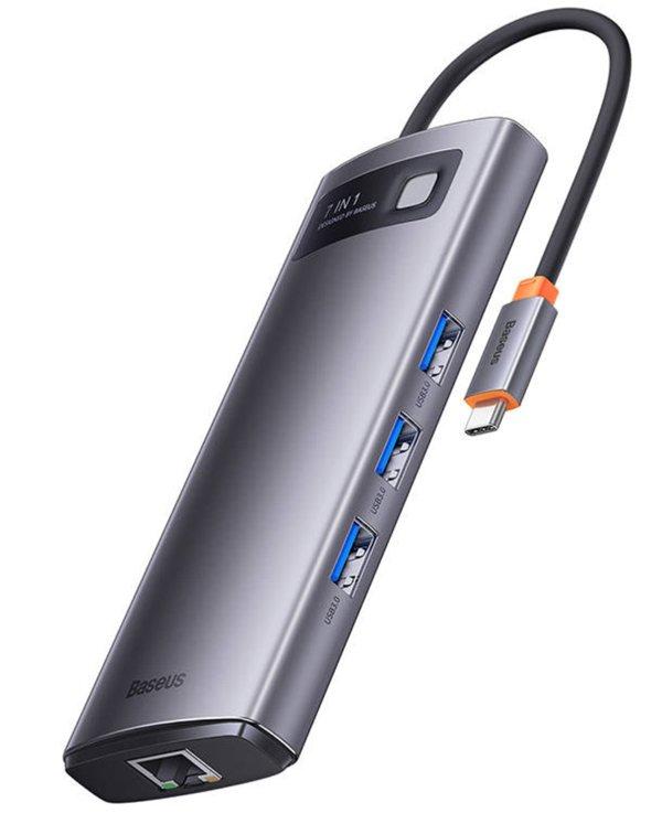 Baseus Metal Gleam 7-in-1 Type-C HUB