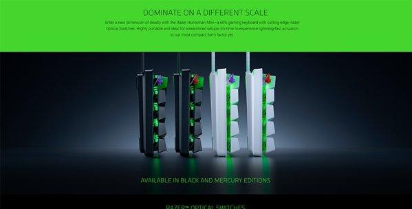 Razer Huntsman Mini Mercury Edition