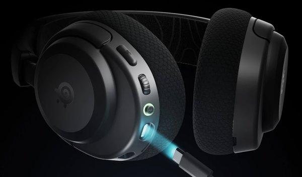 SteelSeries Arctis Nova 3 PC Wireless Black slušalice