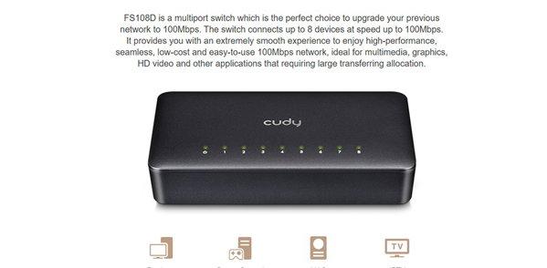 Cudy FS108D