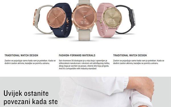 Garmin Vivomove 3 S Sport Grey Silver