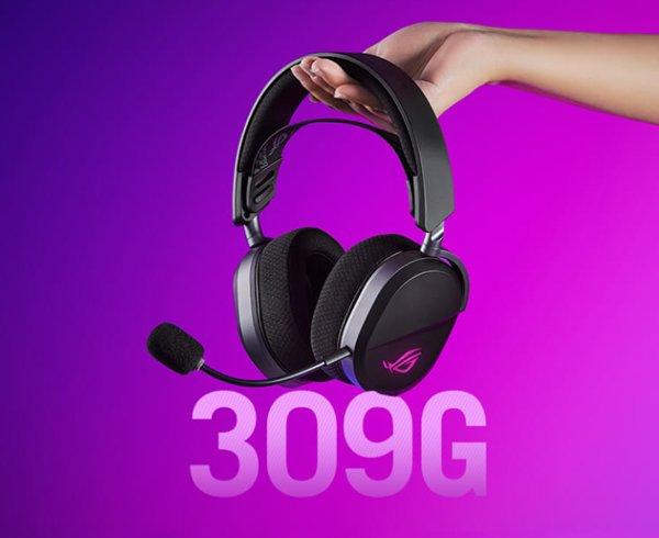 Asus Rog Pelta Black gaming slušalice
