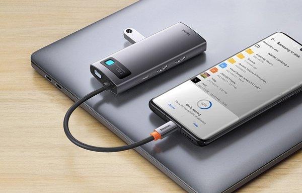 Baseus Metal Gleam&nbsp;7in1&nbsp;USB Hub