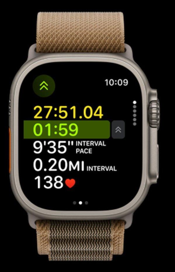 Apple Watch Ultra 4 GPS + Cellular Natural Titanium (Desert Alpine Loop L)