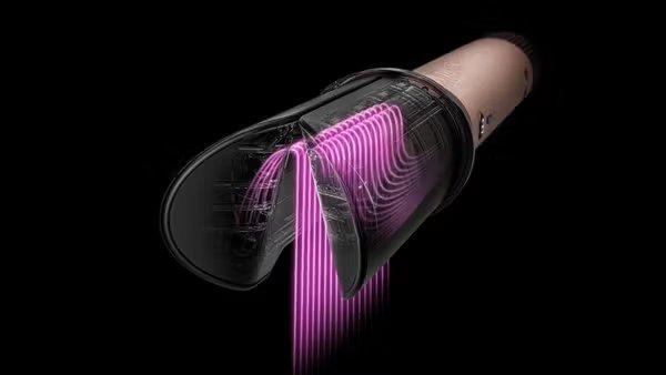 Dyson Airwrap Co-anda2x Straight+Wavy (Jasper Plum)