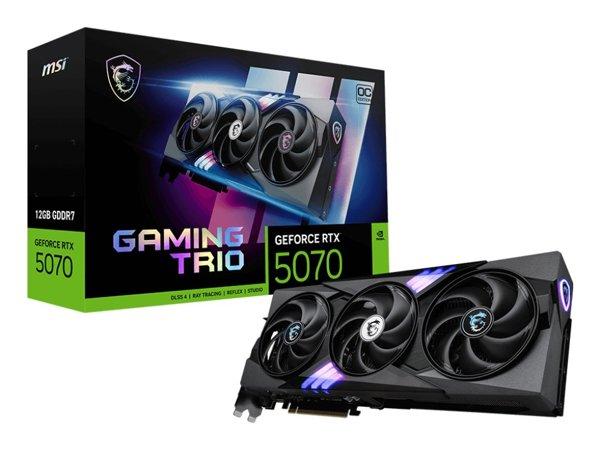 MSI GAMING RTX 5070 12G TRIO OC grafička kartica&nbsp;