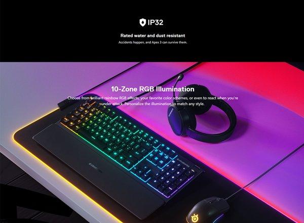 SteelSeries Apex 3
