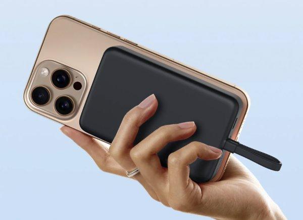 XIAOMI 33W Magnetic Power Bank 10000 (Integrated Cable) White