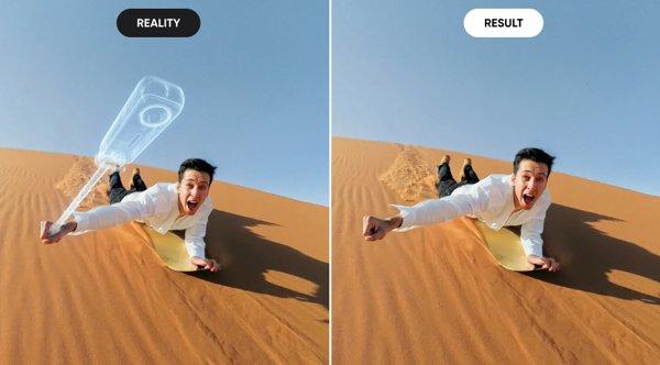 Insta360 Foldable 2-in-1 Selfie Stick Remote Kit