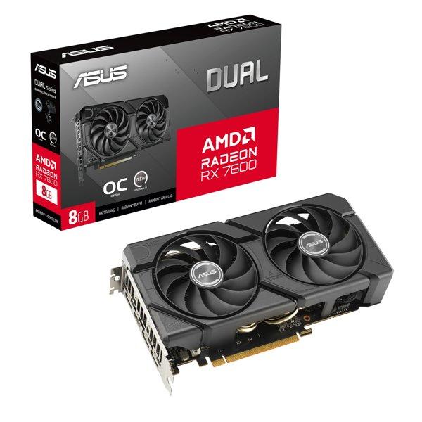 ASUS DUAL RX7600 OC 8GB EVO grafička kartica