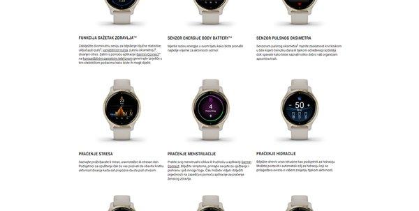 Garmin Venu 2s (Tamno sivi)