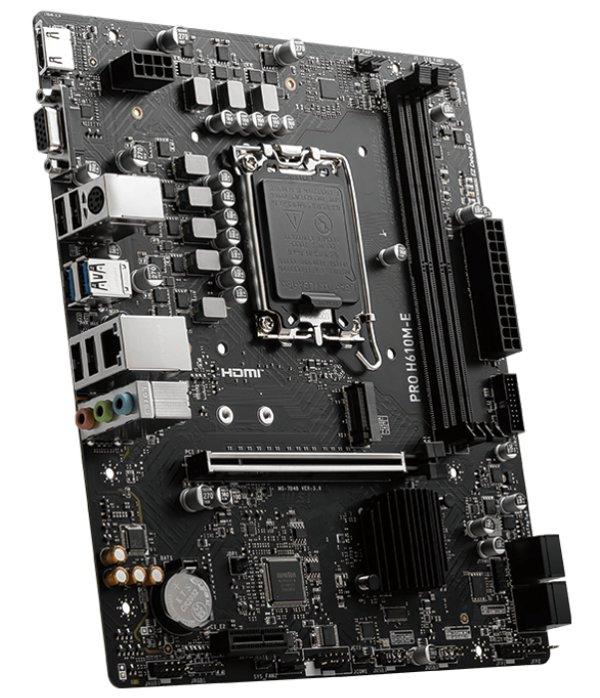 MSI PRO H610M-E matična ploča