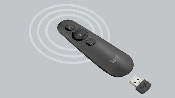 Logitech R500s Laser Presentation Remote Graphite