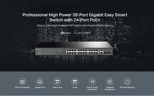 TP LINK TL-SG1428PE