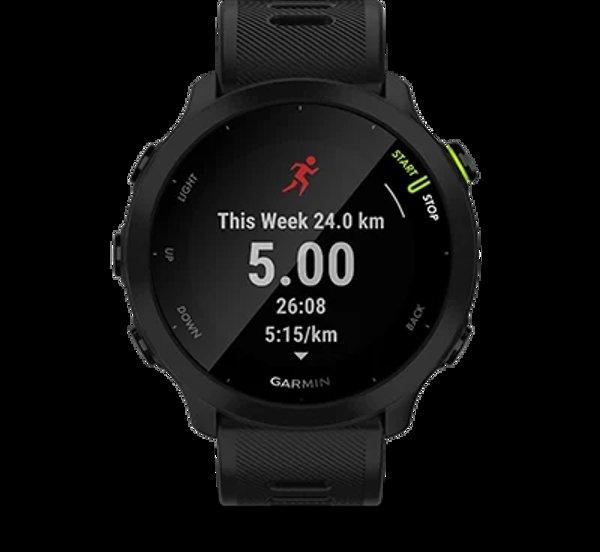 Garmin Forerunner 55 Black smartwatch